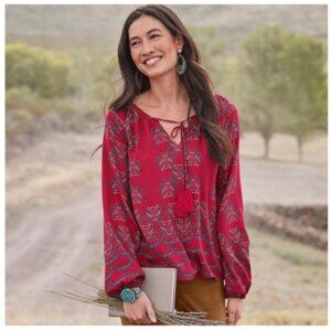 Sundance Poet's Blouse